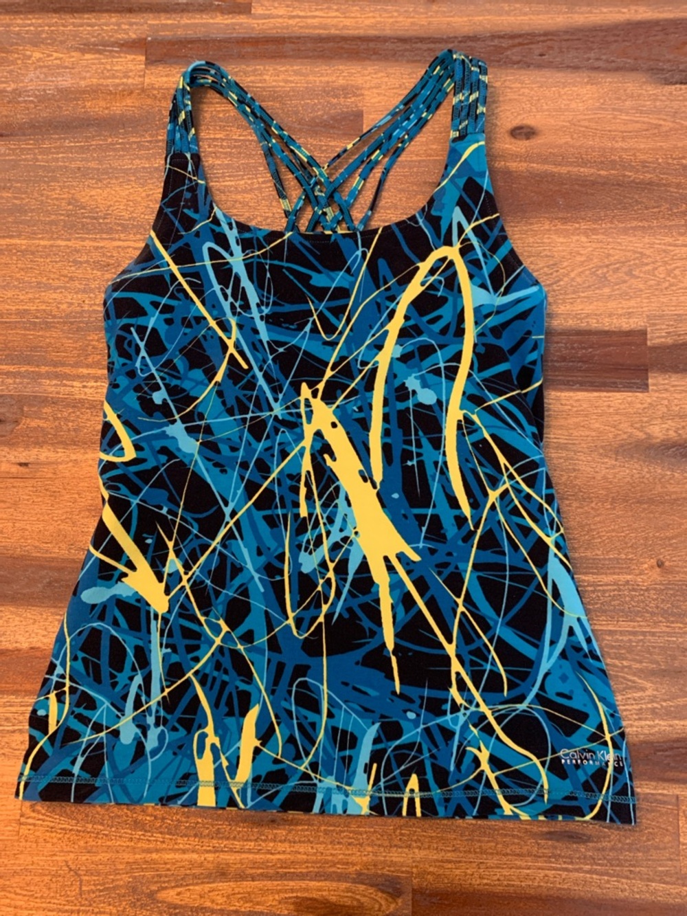 Calvin Klein Performance strappy workout top. Women’s XS.